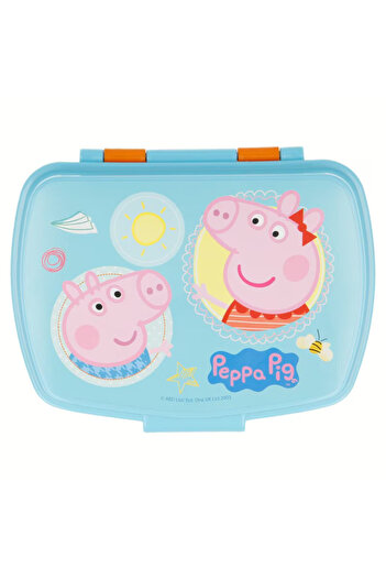 Peppa Pig Cutie sandwich, multicolor, fara BPA, 17x14x5.5 cm,