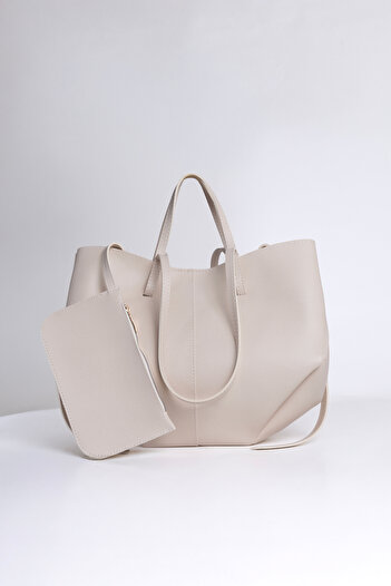 macsoo Women's Cream Cyme Polen Hand and Shoulder Pinterest Bag