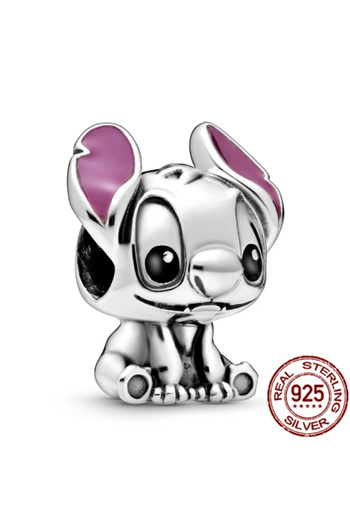 Miniso A3 The newly launched 100% S925 sterling silver Disney Stitch pendant beads are perfect for creating