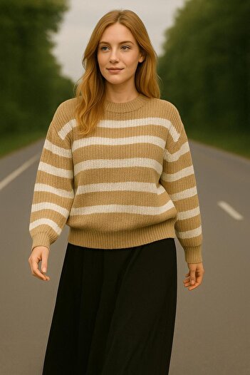 AXXAN Knitwear Casual Sweater Women's Sweater Knitwear Quality Wool Sweater
