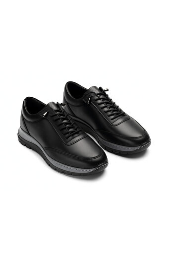 Growish GR0384 Hakiki Deri 38 Numara Baskı Azaltıcı FAYLON Taban Lastik Bağcık Günlük Sneaker Ayk.