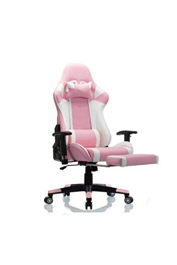 VINNYSEN Tsunami Gaming Chair With Leg Support 27-55-8890 - Pink