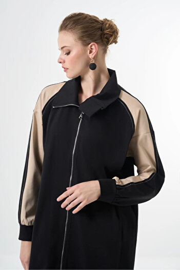 MissWhence Strip Detailed Cap 38400 Black