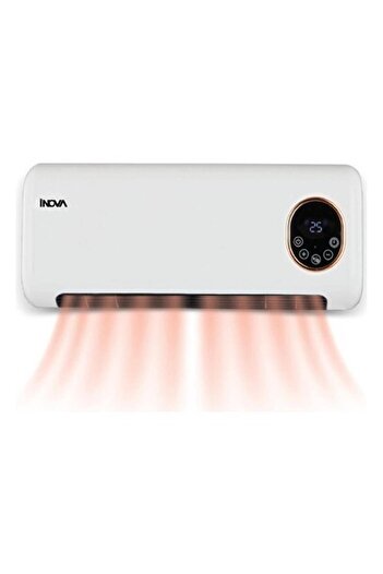 İnova Duvar Tipi Klimatik Fanlı Isıtıcı 2000 Watt