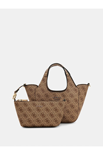 Guess Access Women's Brown Handbag Hwsg7334750-Ltl