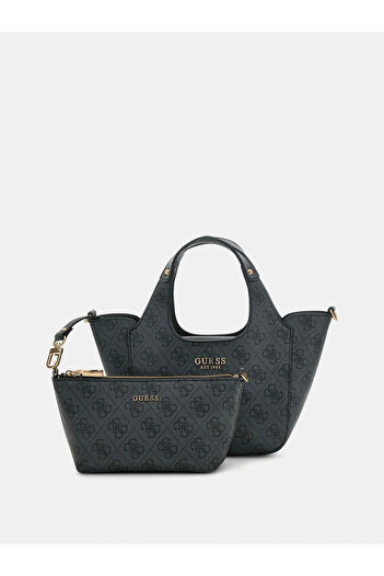 Guess Access Women's Anthracite Handbag Hwsg7334750-Clo