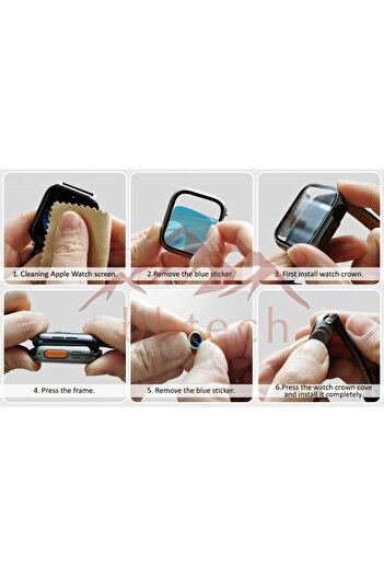 bbtech Apple Watch Series 11 42mm Ultra Converter Case and Screen Protector S11I Convert to Ultraya Adapter