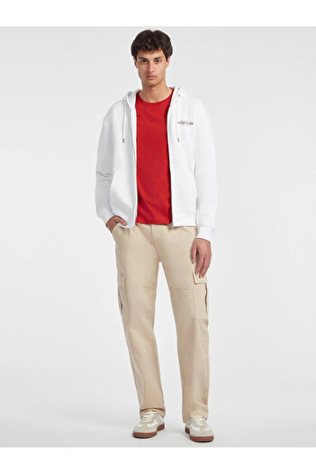 Guess Jeans Men's White Sweatshirt M4Yq27K9V31-G011