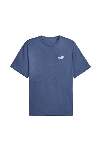 Puma Ess Relaxed No. 1 Logo Men's Blue T-Shirt Men's T-Shirt 689153