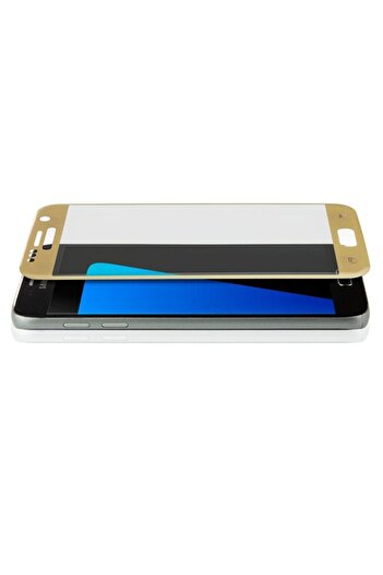 Samsung Folie Sticla Galaxy S7 4D/5D Gold