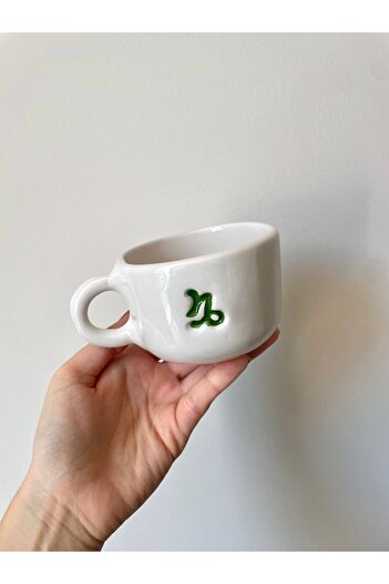 Nouis Handmade Capricorn Zodiac Ceramic Mug