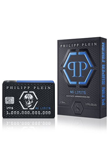 PHILIPP PLEIN No Limits Super Fresh For Men Eau De Toilette 50ml