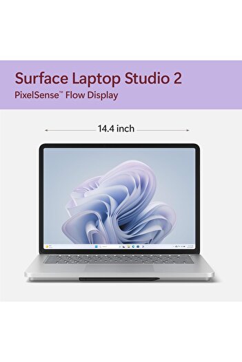 MICROSOFT Surface Laptop Studio 2- 14.4" i7, 16GB RAM, 512GB SSD, RTX 4050, Windows 11, Platinum