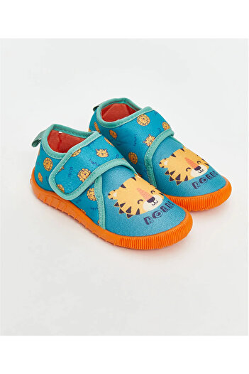 LC Waikiki Lcw Steps Green Printed Baby Boy Slippers