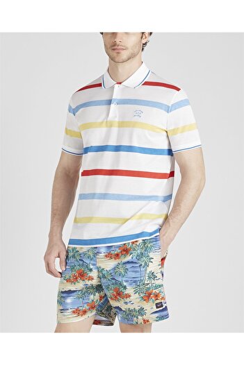 PAUL&SHARK Men's Knitted Polo Shirt C.W. Cotton