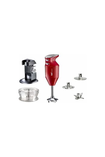 Bamix M200 Deluxe Blender Set C Body 200 W Red Metallic-Chrome