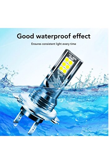 digital-play Bec auto LED H7 6000K alb, 12W, 26000LM, IP67