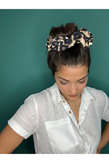 laviyonsa Wide Elastic Bun Hair Tie
