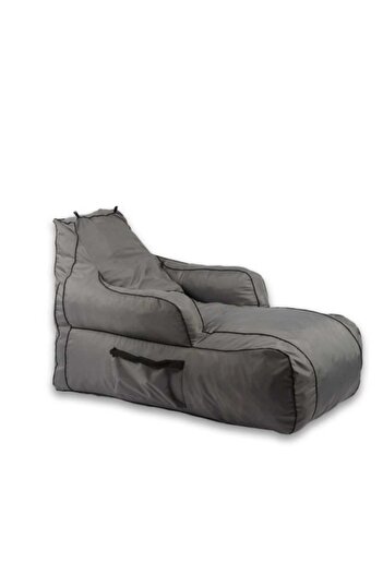 Pufrelax Fotoliu Player, Material impermeabil - Grey