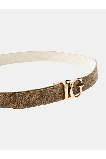 Guess Access Women's Brown Double-Sided Belt Bw9266P5330-Ltl
