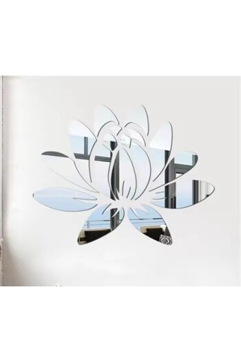 Slasa 3D Reflective Acrylic Wall Stickers by - Flower Design