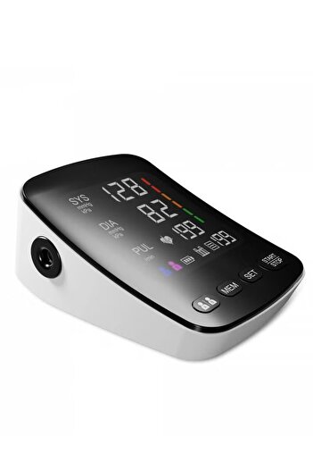 TESLA Smart App Connected Blood Pressure Monitor works with Google Alexa Home App