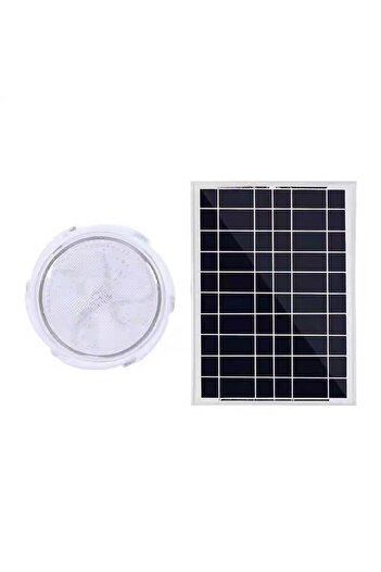 Flippy Plafoniera solara Flippy, 30W, diametru 145MM, cu telecomanda, lungime prelungitor 4.6 m, alb rece
