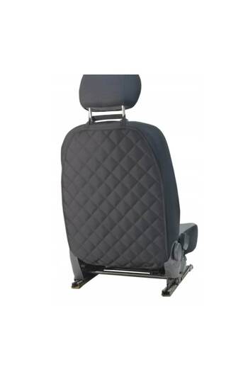 Metru Patrat Set 2 universal auto seat protectors, quilted, black, washable, waterproof