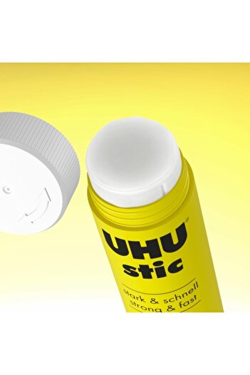 Uhu 4-Piece Clear Glue Sticks – Strong, Easy-to-Use Adhesive for Paper, Card & School Projects