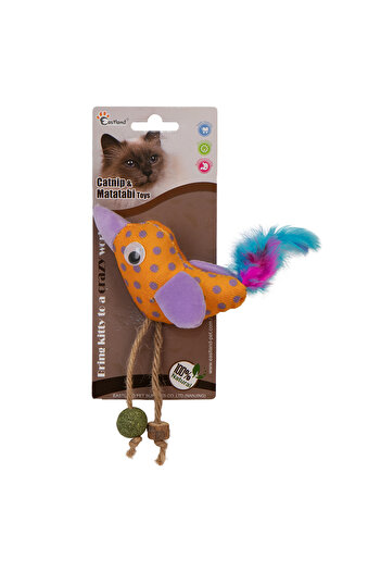 Eastland Plush Bird with Matatabi and Catnip 12cm