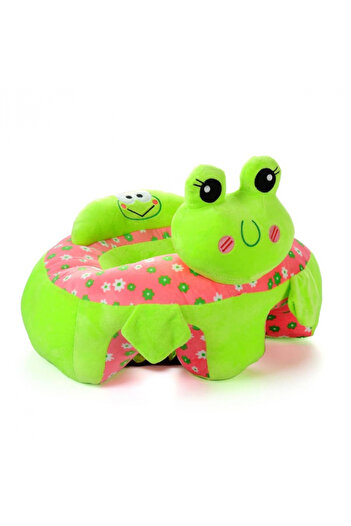 Toyska Plush Baby Chair Frog, Green
