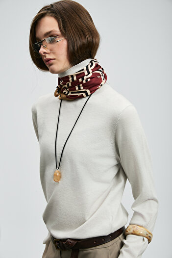Lufian Harper Women's Sweater Stone