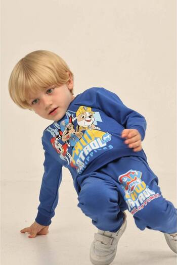 ARBİ kids Boys' Paw Patrol Full Cotton Two-Thread Fabric Seasonal Full-Fit Suit