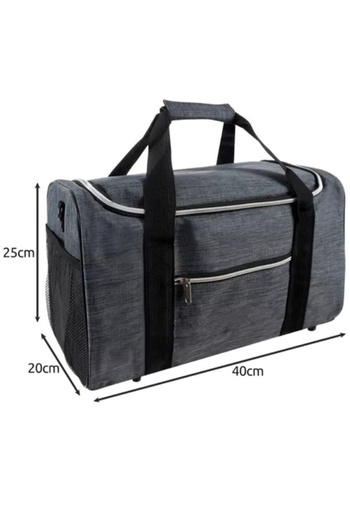 KESNUP Travel bag, waterproof, 40 x 20 x 25 cm, Grey
