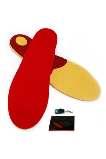 NeoSimply Heated Insoles Neosimply® with Rechargeable Battery and Remote, Unisex, XL
