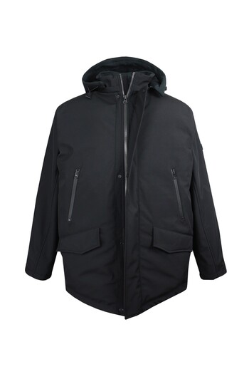 tambattal Large Size Padded Softshell Coat (Loose Comfortable Fit)