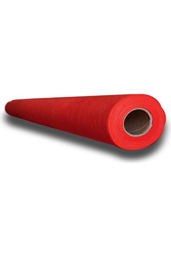 Kuzey Red Tela Fabric 10 Meters 70 cm Width Red Decoration Fabric Fiber Decoration Tulle Concept Tulle