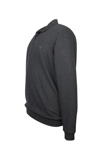 tambattal Large Size Polo Neck Thessaloniki Sweatshirt (Wide Comfortable Fit)