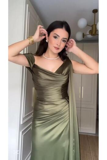 HOOR FASHION Al-Hiba Dress - Soft Taffeta Fabric