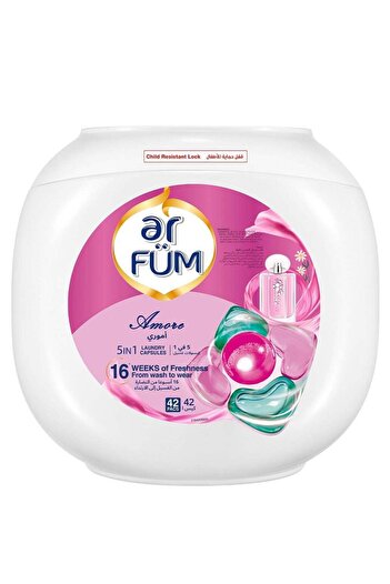 ArFum PODS, 5-in-1 Laundry Detergent Capsules with Scent Booster