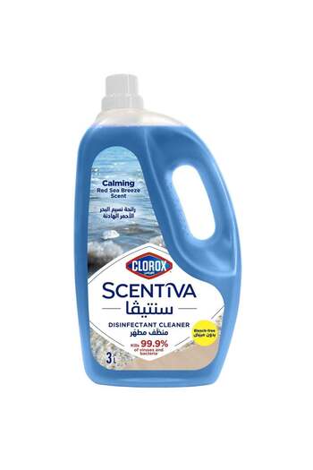 Clorox Scentiva Disinfectant Floor Cleaner Red Sea Breeze 3L