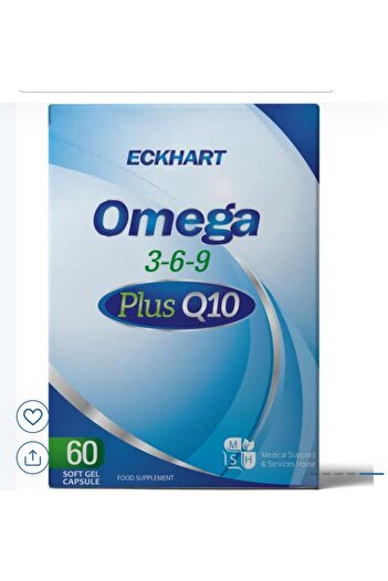 ATLANTIC OMEGA-3 Omega 3-6-9 with Co-Q10 60 Capsules