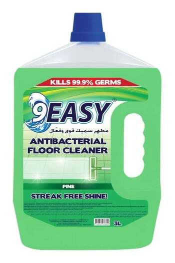 Easy 9EASY Antibacterial Floor Cleaner - Pine Scent, 3L
