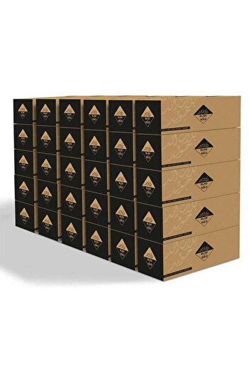 NİCE Touch 2 Ply Facial Tissue 6000 Sheets, 30 Packs of 200 Sheets - Black & Gold Boxes