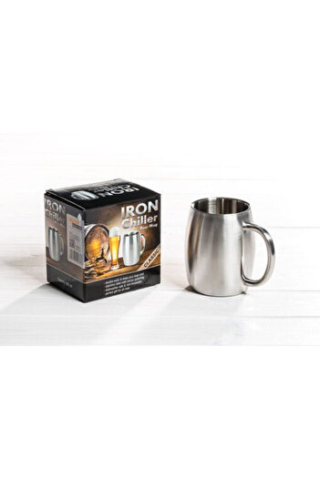 Gadget Master Cană de bere IRON CHILLER cu perete dublu