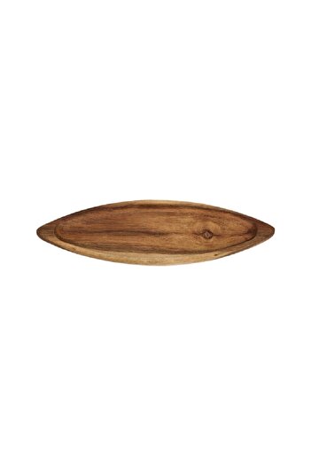 Acacia Wood Oval Serving Tray L:34*W:10.5CM