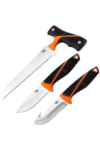 Walked Set 3 pieces, knives, saw Wald-Forst
