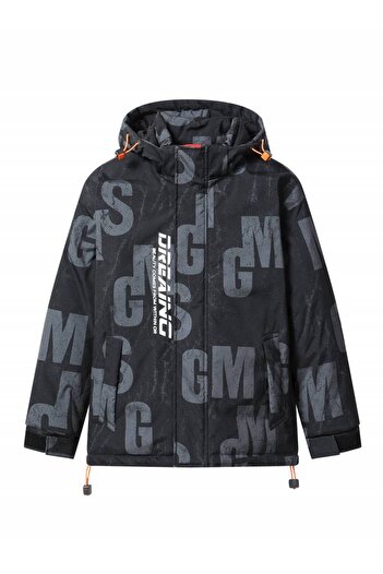 fantasialand Winter jacket for children, black color