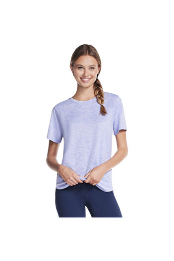 SKECHERS Tričko GODRI SWIFT TEE, Modré, Dámské