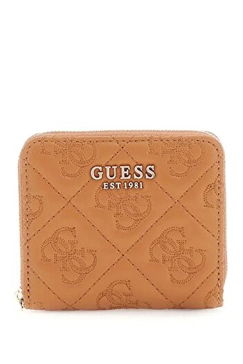 Guess Γυναικείο καφέ πορτοφόλι Adelasia SWQL9658137-CAR